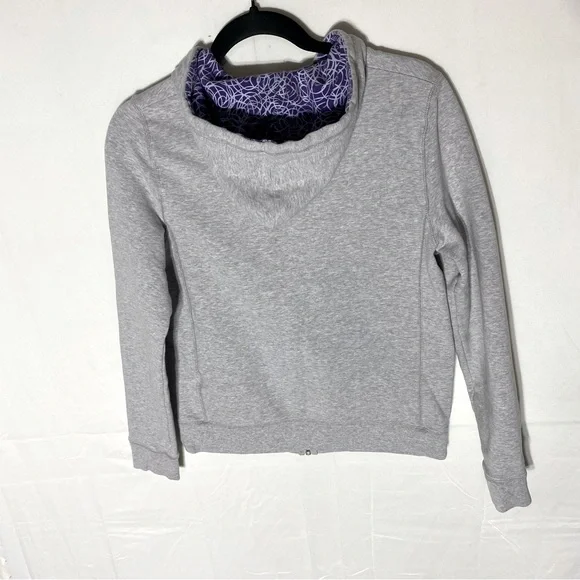 Champion Light Grey Zip Front Activewear Hoodie S - Picture 2 of 16